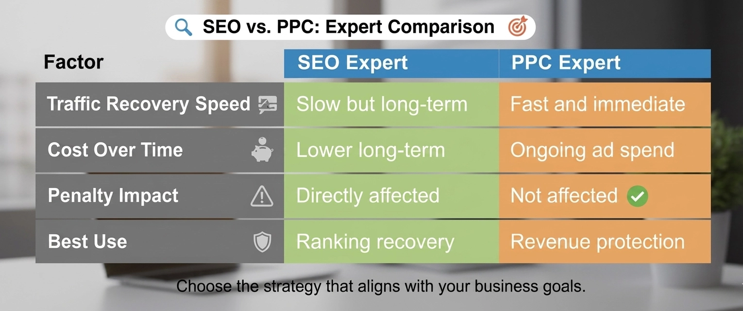 SEO vs PPC