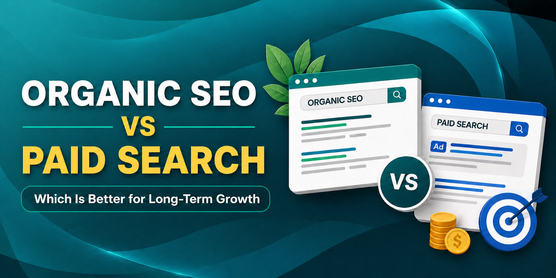 Organic SEO Vs Paid Search: Which Is Better for Long-Term Growth