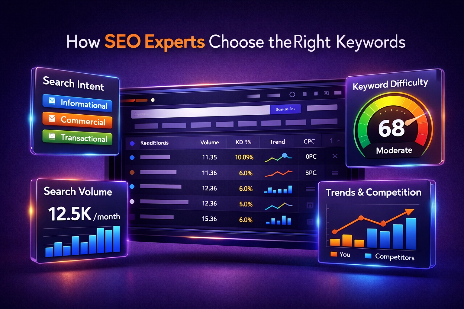 How SEO Experts Choose the Right Keywords
