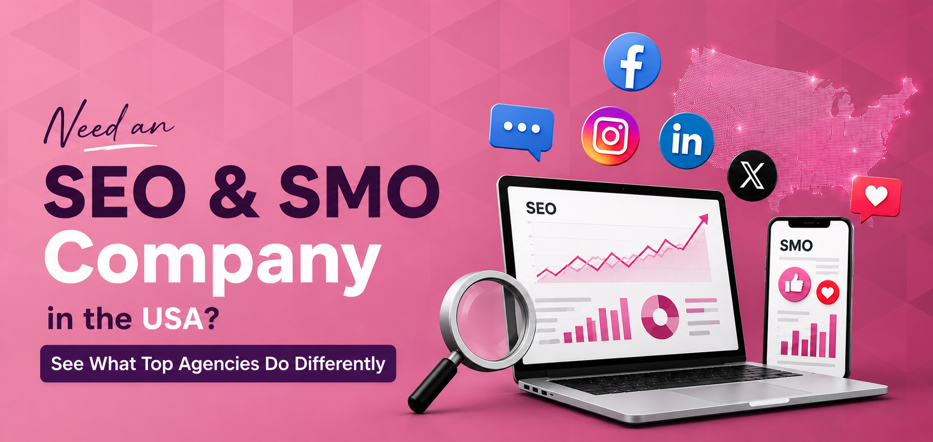 Need an SEO & SMO Company in the USA? See What Top Agencies Do Differently